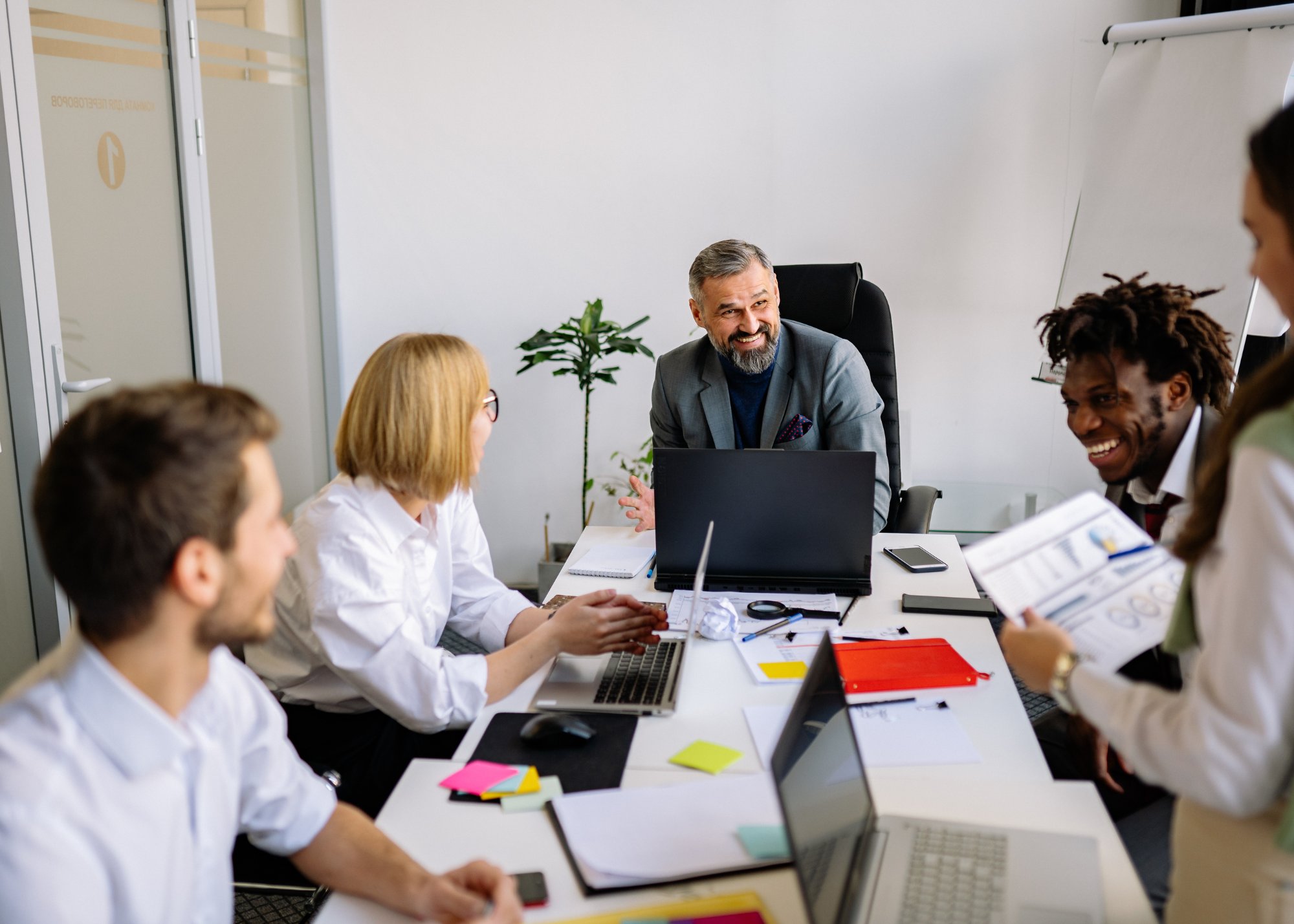 The BrandWiz team in a working session